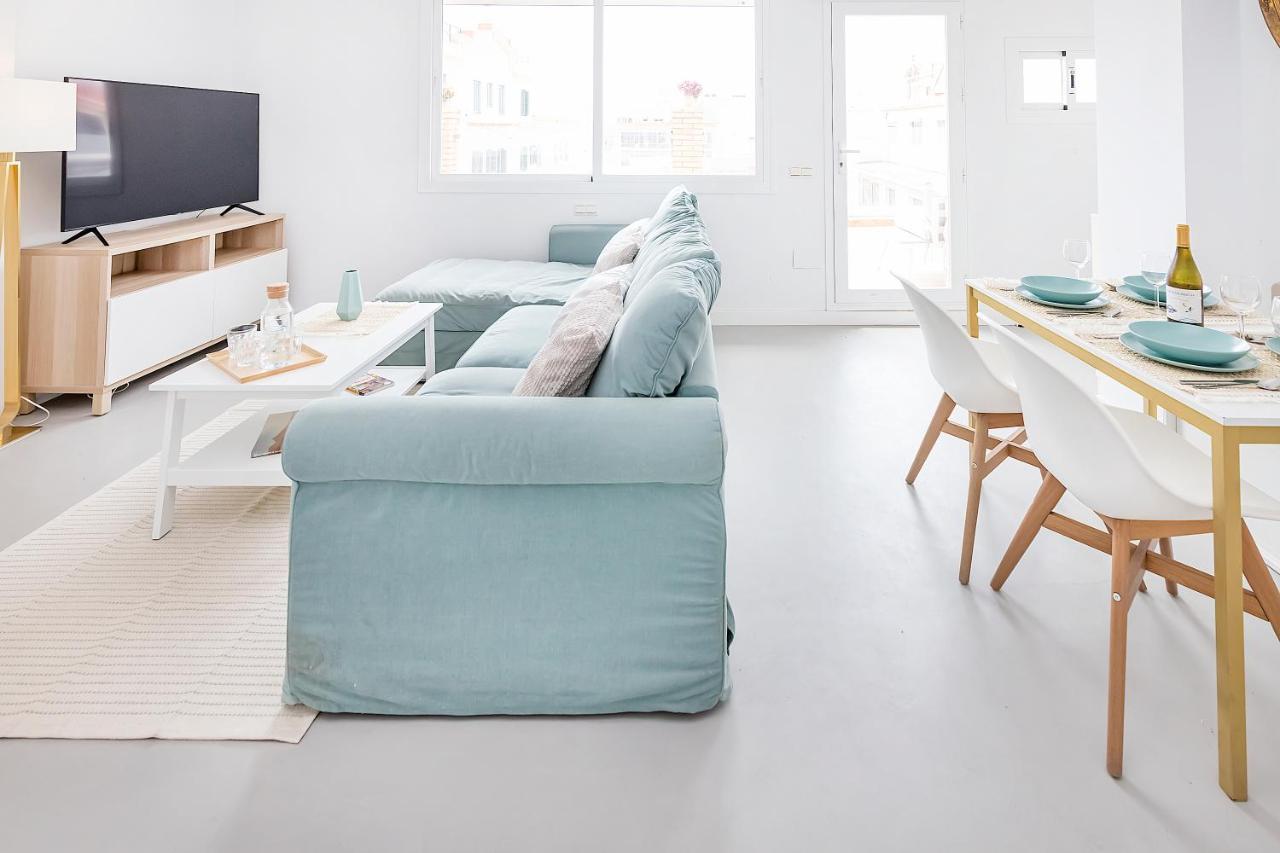 Homey Apt- Atico Con Vistas A La Catedral Málaga Exteriör bild