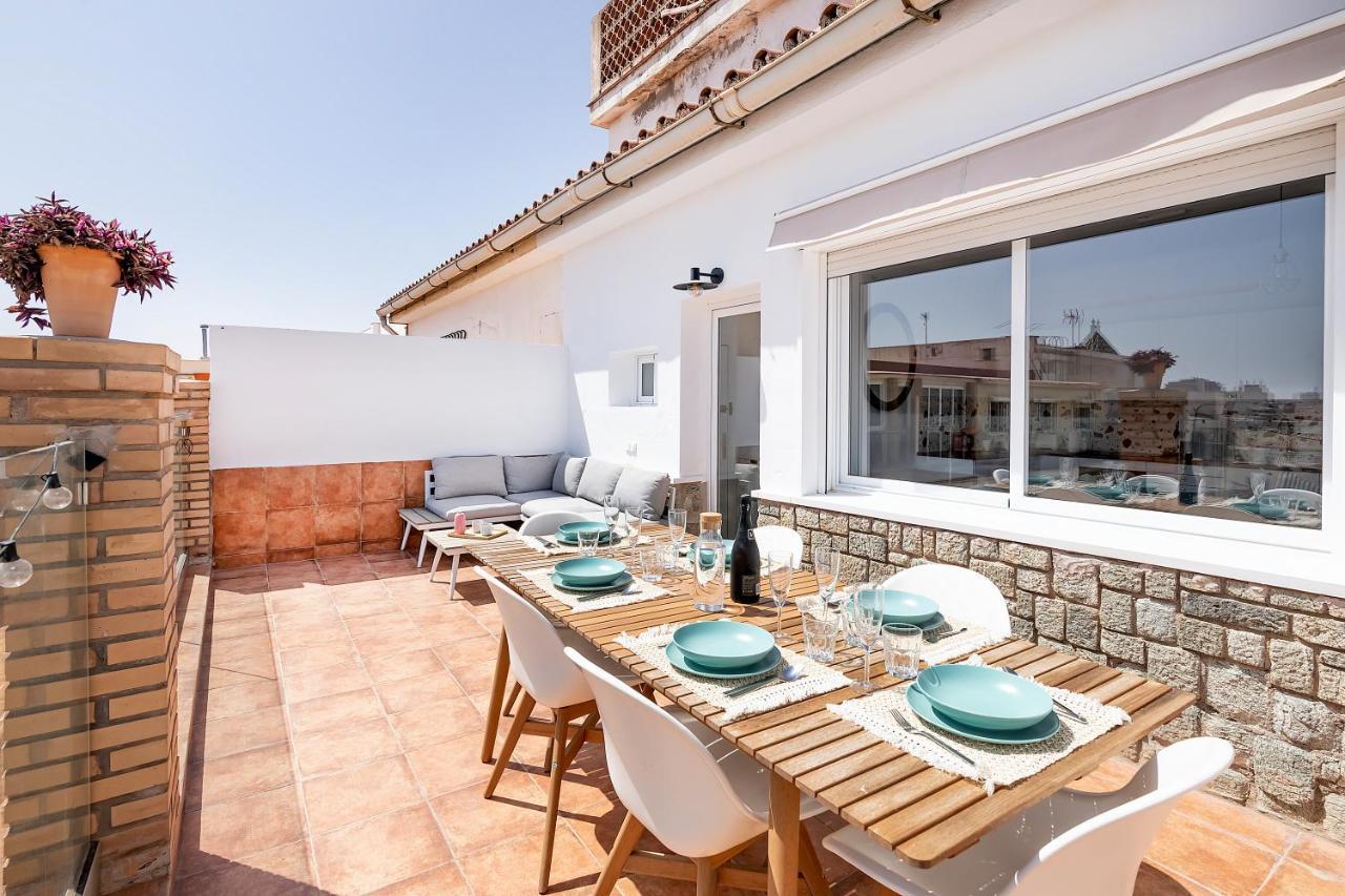 Homey Apt- Atico Con Vistas A La Catedral Málaga Exteriör bild